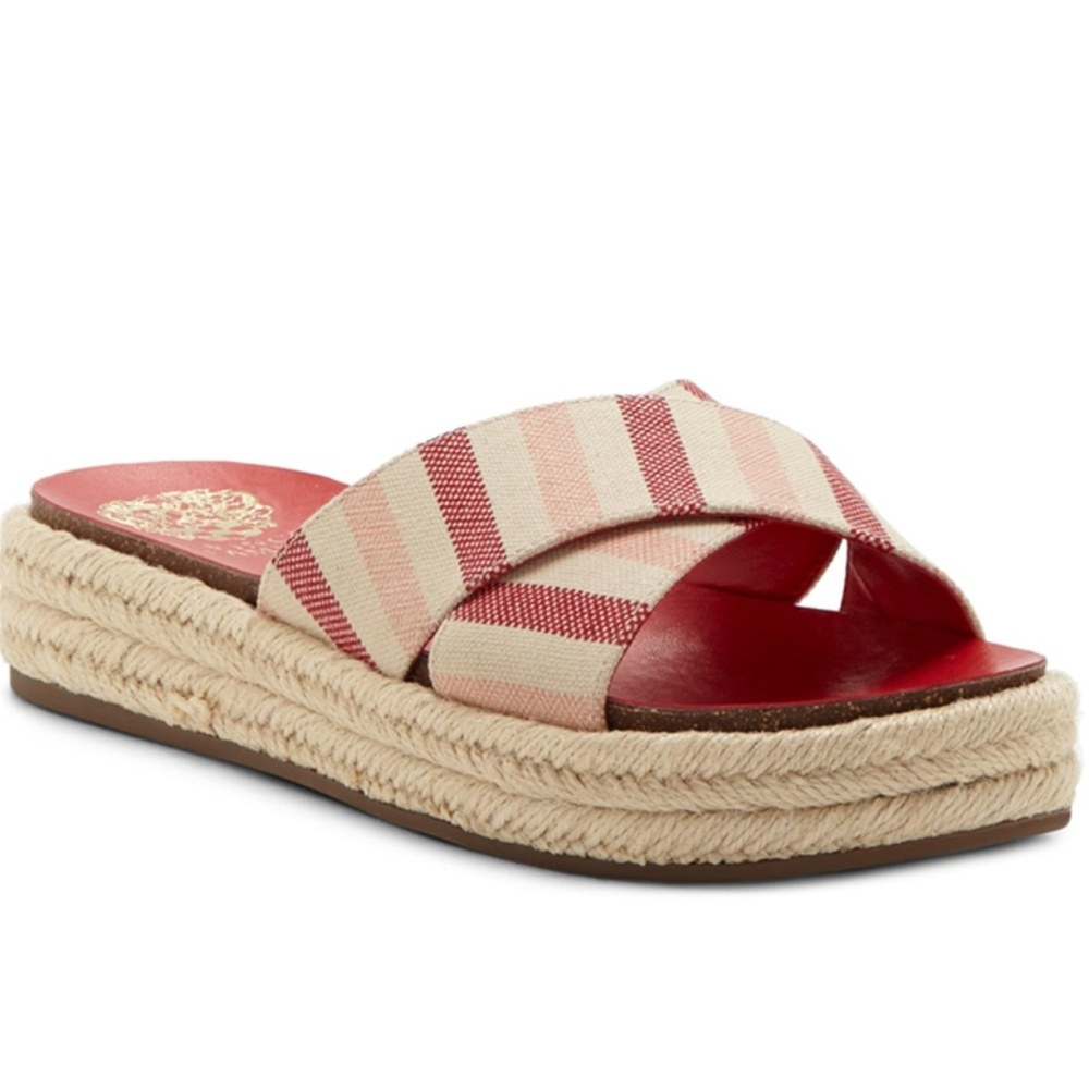 Vince Camuto Espadrille Platform Women's Slide - Picture 2 of 7